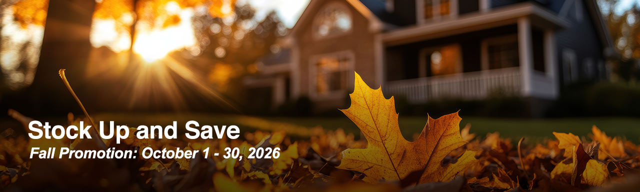 Fall promotion 
